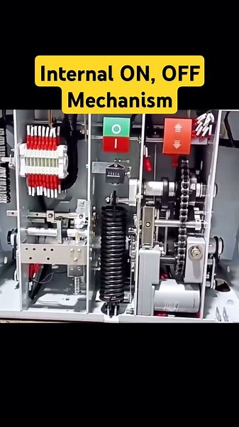 Air circuit breaker ON OFF mechanism | #circuit #breaker #acb