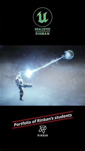 VFX Showcase: realistic plasma shot combat Effect #ue5 #games #fx #rinban