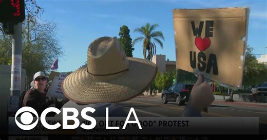 "ICE Out for Good" protest hits streets of Hollywood
