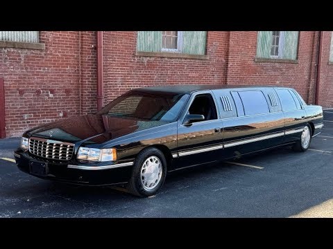 1998 Cadillac Deville 6 Door Limousine Start Up, Engine, and In Depth Tour