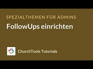 FollowUps einrichten
