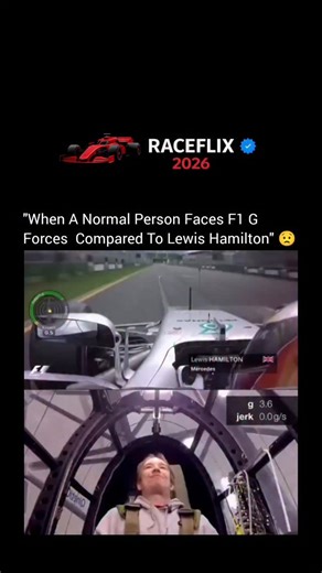 Racing Archive | Race Flix 🇺🇸 on Instagram: "Follow us @raceflix2026 for the science of Formula 1 explained. 🧠🏎️ A normal person would struggle just sitting in an F1 car under 4–5G. Your head suddenly weighs several times more, your vision can blur, breathing becomes harder, and your neck fights just to stay upright. Now imagine doing that while braking from 300 km/h, turning the wheel with precision, and making split-second decisions. This is where elite drivers separate themselves. Lewis H