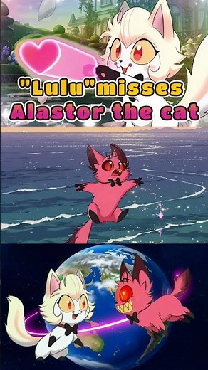 "Lulu" misses Alastor the cat - Hazbin Hotel