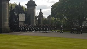 The Argyll and Sutherland Highlanders ~ Balaclava Company, The 5th Battalion The Royal Regiment of Scotland, marches on to the parade ground at the Palace of Holyroodhouse, as Her Majesty The Queen arrives for a week of public engagements in Scotland. The Argyll and Sutherland Highlanders will be providing the Queen's Guard at Holyroodhouse and Edinburgh Castle during the Queen's stay. Formation and history Balaklava Company was formed in June 2013 when 5 SCOTS was re-organised in accordance wit