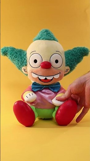 The Krusty the Clown Plush with Sound!