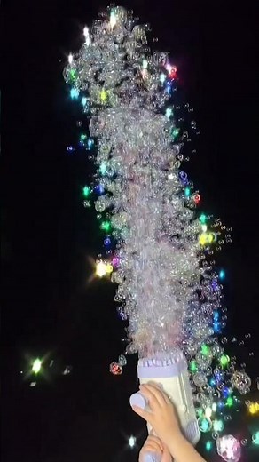 Amazing LED Bubble Gun Toy 🤩 | Colorful Bubble Machine Magic ✨ | Kids Fun Gadget#shorts