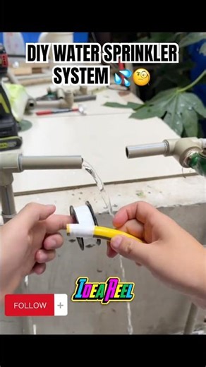 Homemade PVC Sprinkler 💦 | ✅ #shorts #youtubeshorts #shortsfeed #viralshorts