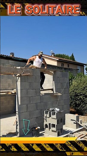 🚧 Concrete lintel: a simple technique for a perfect result