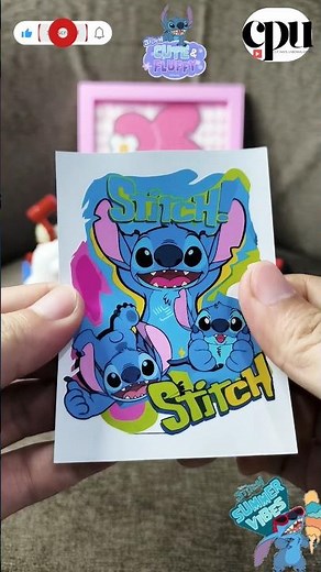 Triple Stitch, who is the real one? - Cut & Paste Sticker ASMR #stitch