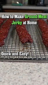 How to make ground beef jerky using Hunter's Blend kit Check out our kits on himtnjerky.com Watch the full video on our YouTube channel: Hi Mountain Seasonings Official #meatlover #carnivorediet #cooking #food #hunting | Hi Mountain Seasonings