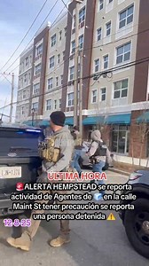 🗞ÚLTIMA HORA Zona de Hempstead Long Island área Maint st 🚨⚠️ #fyp #viral #fypシ #lifestyle | Chelito Arevalo