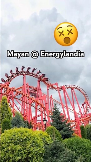 Mayan Energylandia Inverted Coaster - Thrill Seekers Meet 5 G-Force Mayan SLC!