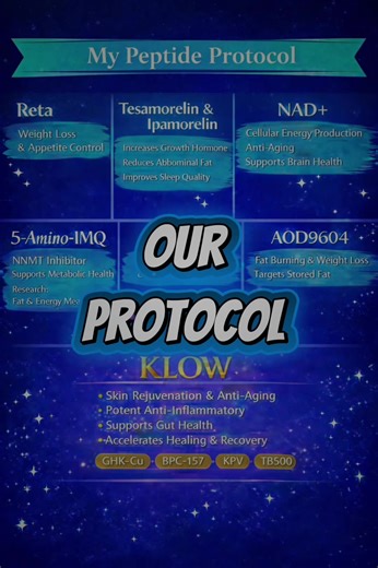 #peptidelife #ghkcu #motsc #bpc157peptides #KLOW