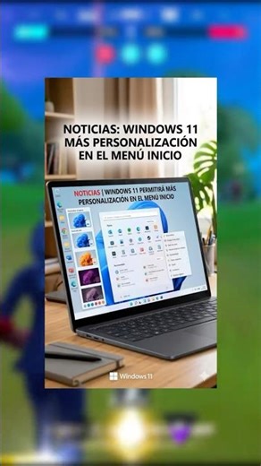Windows 11 cambiará el menú Inicio 🔥(más personalización) #windows11 #windows #pc #fortnite #error