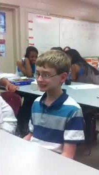 Nerdy little kid beatboxing