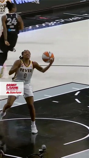 CC going between the defenders legs on this dime to Kelz is today's State Farm Assist of the Game.
