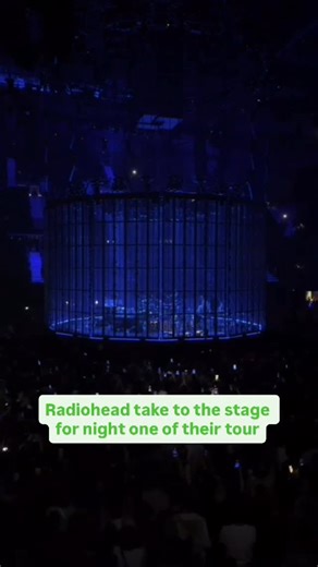 BBC Radio 6 Music on Instagram: "After seven years Radiohead are back on stage kicking off their European tour in Madrid 💚 📸: @everittmatt 🎵: Let Down"