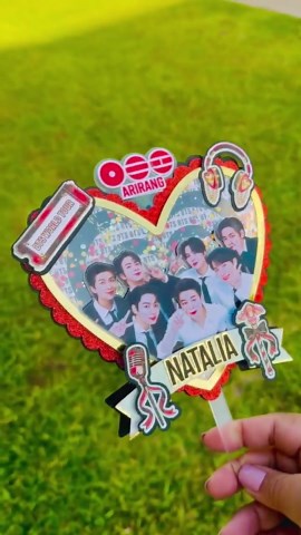 Kpop Birthday Cake Topper | Custom BTS Party Decor (cardstock) - Etsy