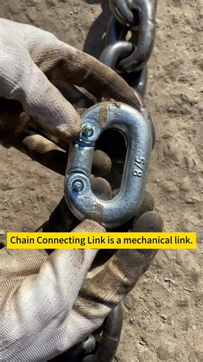 Connecting Link Chain: Corrosion Resistant, Durable, and Strong