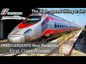 FRECCIARGENTO FIRST CLASS REVIEW - New Pendolino (Venice to Rome)