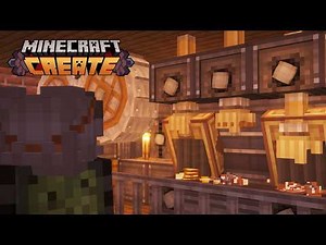 I Built the ULTIMATE Workshop in Minecraft Create! [#4]