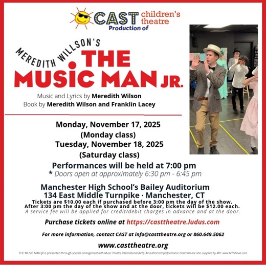  “Seventy-six trombones led the big parade…”  Don’t miss our Monday...