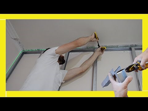 🚀🛠️ How to Build the Metal Frame for a Drywall Partition! 🛠️🚀