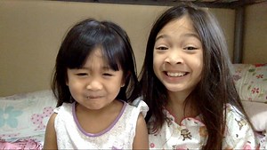 Rachel and I in the morning!! Joking eachother!! | KAYCEE & RACHEL in WONDERLAND