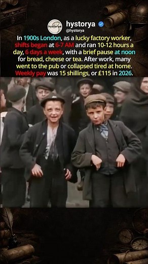 1900s London Routine 🏋️ #victorian #london