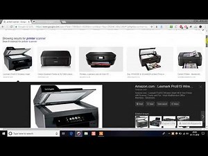 how to scan a document in any printer with windows fax and scan