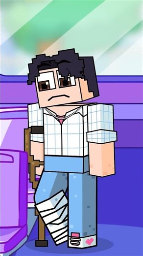 Jinu Was Kicked Out of The Bus.... but Baby Mira Changed Everything #minecraft #shorts