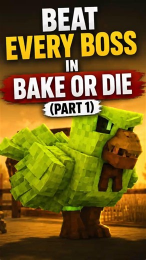 BEAT EVERY BOSS IN BAKE OR DIE (PART 1) #bakeordie #roblox #tips #boss #tutorial