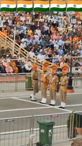 Attari wagah boarder parade #attariborder #wagahborder #shots #viralvideo #viral #video #bsf 🥷🥷 | Nizam B.S.F