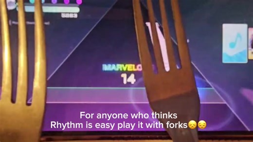 Using Forks for Eating