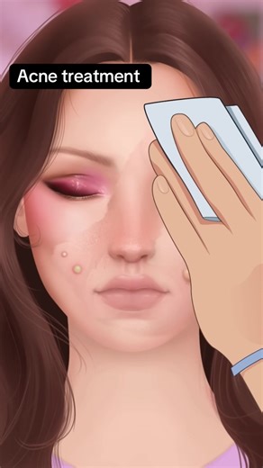 makeover transformation .. animation videos asmr animation treatment relaxing asmr animation animation asmr #storytimeasmr #asmrmakeupanimation #animationasmr