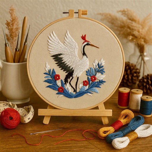 DIY Embroidery Kit Beginners Freehand Supplies Craft Gift Eco-friendly Materials Easy to Learn - Etsy