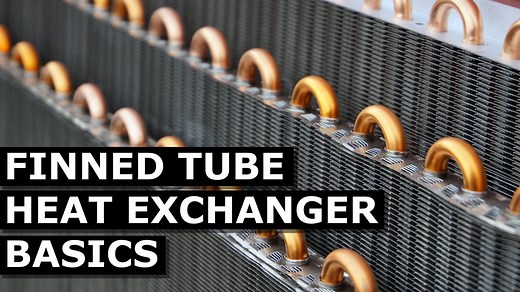 Learn how finned tube heat exchangers work in this video on fin and tube heat exchangers basics showing application and how they work #engineering #hvac | The Engineering Mindset