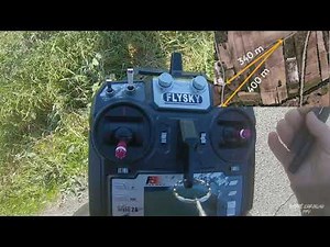 Flysky FS-I6x Antena mod - Range test