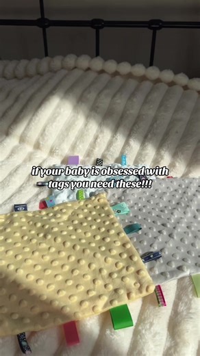 Essential Tag Blankets for Babies Who Love Tags