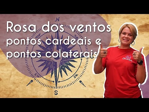 Compass rose, cardinal points and collateral points - Brasil Escola