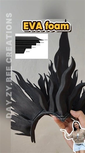 𝗘𝗩𝗔 𝗙𝗢𝗔𝗠 https://s.shopee.ph/5fhqD7d3w8 #costume #diy #diyprojects #sewingtutorial #sewing #tutorialvideo #Gensan | Day Zy Bee Creations