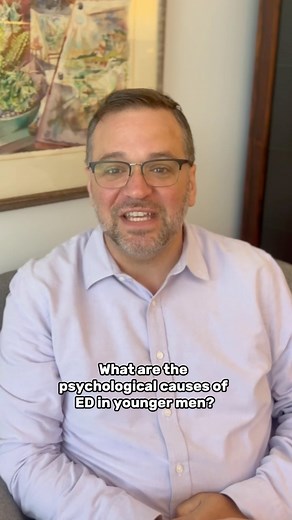 What are some of the psychological causes of erectile dysfunction in younger men? #psychology #therapy #malebrain #anxiety | Maze Men’s Health
