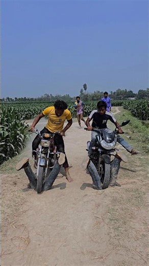 Two boys' bikes stolen using fake legs