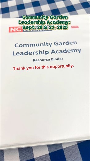 3.2K views · 11 reactions | Attended the Community Garden Leadership Academy (CGLA). A big thank you to NC A&T University for making this possible!  #CommunityGarden #schoolgarden #teachernathan #NathanTangingLearning #NathanTangingAdventure | Teacher Nathan | Facebook