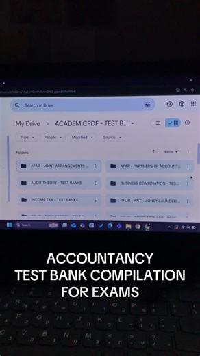Comprehensive Accountancy Test Bank Compilation for Exams