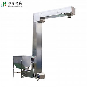 [Hot Item] Stainless Steel Food Belt Conveyor Z-Type Elevator with Bucket Packing Equipment