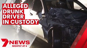 14K views · 76 reactions | An alleged drunk driver has spent the night in police custody after slamming her Mercedes into a parked 4 wheel drive in Sydney's northwest. The force of the impact sent the heavy vehicle flying across the street and it was all caught on camera. 7NEWS at 6pm. More local news: 7news.com.au/news/Sydney #Sydney #7NEWS | 7NEWS Sydney | Facebook
