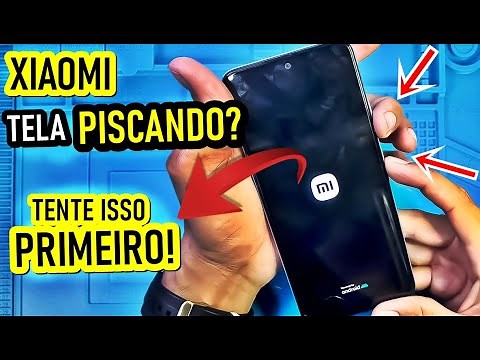 SOLUÇÃO RÁPIDA: Celular Xiaomi tela PISCANDO? Tente isso primeiro antes de levar no técnico!