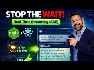 Build a Real-Time AI Chat App: OpenAI Streaming with SSE (Node.js & React Tutorial)