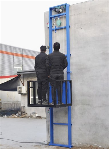 MIDE Customized 2-10m Hydraulic Lift Tables 1x0.8m or Customized for Man Cargo 500kg Capacity for Home Warehouse & Outdoor Use